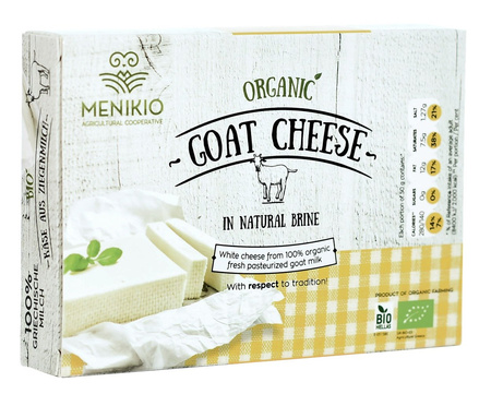 Formaggio di capra Biologico 200 g – Menikio