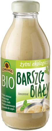 Concentrato di borscht di segale bianco bio 320 ml - Kowalewski
