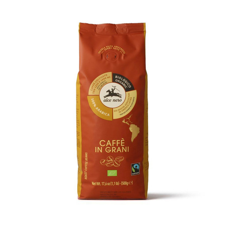 Caffè in grani 100% Arabica Fair Trade Biologico 500 g – Alce Nero