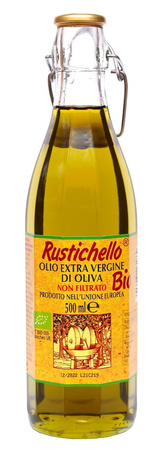 Olio extra vergine d'oliva non filtrato biologico 500 ml - Rustichello