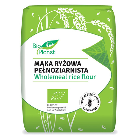 Farina di riso integrale Biologica 1 kg – Bio Planet