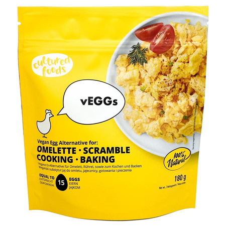 Veggs Omelette - sostituto vegetale delle uova, 180 g – Cultured Foods