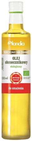 Olio di girasole per friggere bio 500 ml