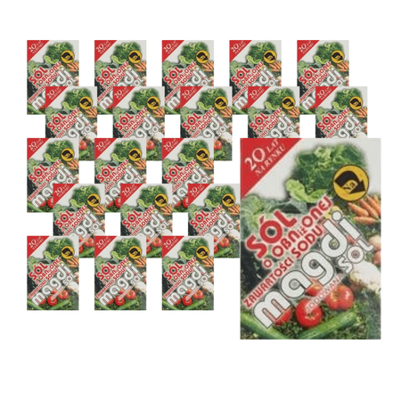 SET 20 x Sale a basso contenuto di sodio 500 g