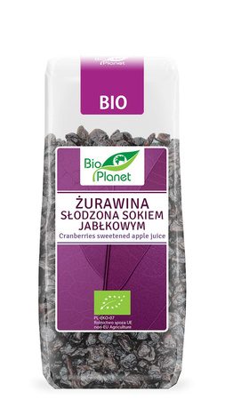 Mirtilli rossi dolcificati con succo di mela bio 100 g