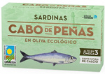 Sarde in olio d'oliva biologico 120 g