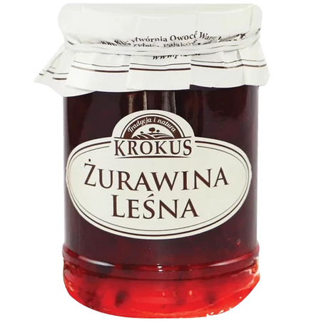 Mousse di mirtillo rosso di bosco 310 g - Krokus