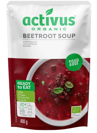 Zuppa Borscht Rossa Biologica 400 g – Activus