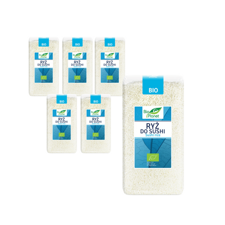 SET 6 x Riso per sushi bio 500 g