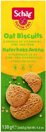 Tortini di avena senza glutine 130 g Schar