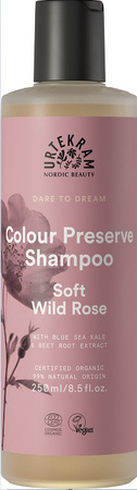 Shampoo con estratto di rosa canina per capelli colorati BIO 250 ml - Urtekram