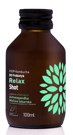 Kombucha probiotico Relax Shot Biologico 100 ml – Vigo