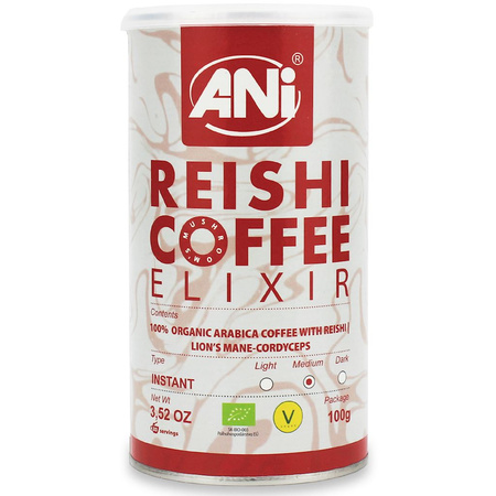 Caffè istantaneo 'elisir di reishi' bio 100 g - ani