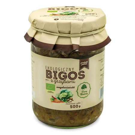 Bigos vegetariano ai funghi biologico 500 g – Dary Natury