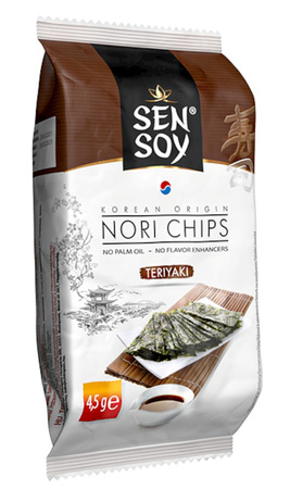 Chips nori teriyaki, 4,5 g – Sen Soy