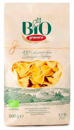 Pasta Farfalle Biologico 500 g – Granoro