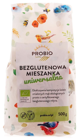 Miscela universale per prodotti da forno senza glutine Biologico 500 g – Probio