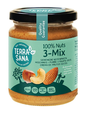 Crema di noci miste (3 noci) bio 250 g - TERRASANA