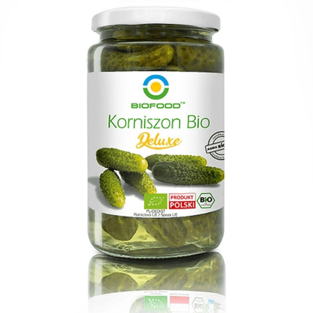 Cetriolini deluxe BIO 740 g / 440 g