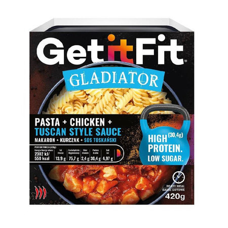 Pasta con pollo e salsa toscana 420 g – Getitfit