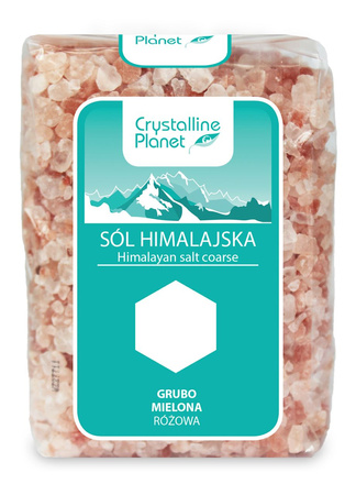 Sale rosa dell'Himalaya macinato grossolanamente 600 g