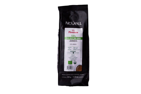 Caffè in grani My Pleasure Biologico 250 g – Cafes Novell