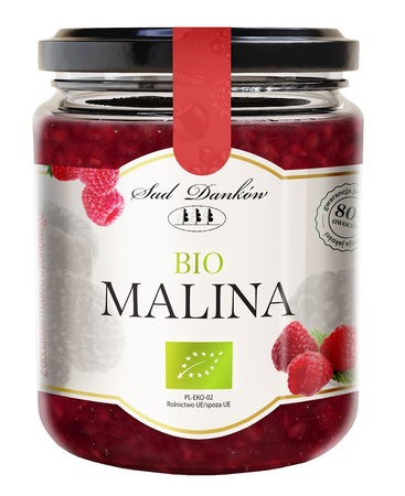 Lampone 80 % con zucchero di canna bio 270 g