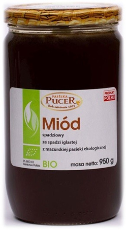 Miele di melata di conifera Biologico 950 g – Pucer