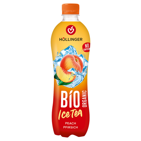Bevanda Ice Tea al gusto di pesca BIO 500 ml – Höllinger