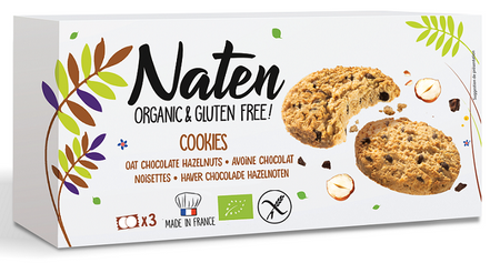 Biscotti all'avena con cioccolato e nocciole – Naten