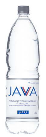 SET 6 x Acqua minerale alcalina liscia 1,5 l - java