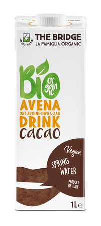 Bevanda all'avena al cioccolato bio 1 l - The Bridge