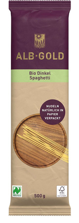 Pasta (farro) spaghetti bio 500 g - alb-gold