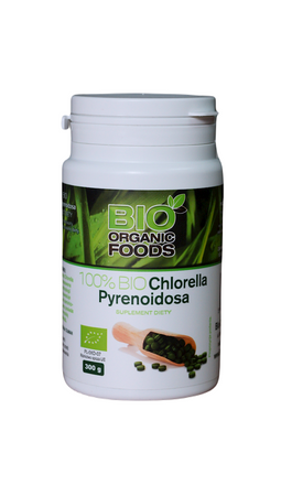 Chlorella Pyrenoidosa bio (250 mg) integratore alimentare 1200 compresse - Bio Organic Foods