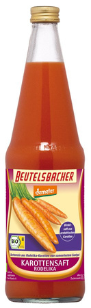 Succo di carote Rodelika, Demeter biologico 700 ml – Beutelsbacher