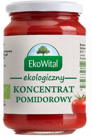SET 10 x Concentrato di pomodoro bio 200 g - Ekowital
