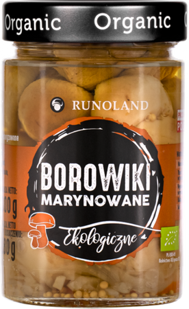 Porcini marinati bio 300 g - runoland