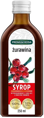Sciroppo di mirtilli rossi 250 ml
