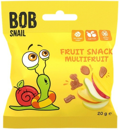 SET 14 x Snack multi-frutta 20g - Bob Snail