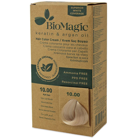 Tintura per capelli exstra biondo chiaro (10.00) 250 g - BIOMAGIC