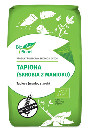 Tapioca, fecola di manioca biologica senza glutine 400 g – Bio Planet