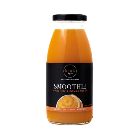 Frullato di carota e arancia 250 ml - alimenti by ann
