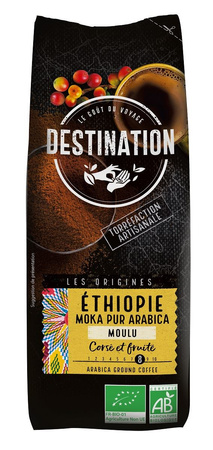 Arabica 100% Etiopia Fair For Life caffè macinato BIO 250 g - Destinazione