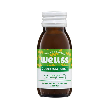 Shot alla curcuma. arancia, curcuma e acerola 60 ml