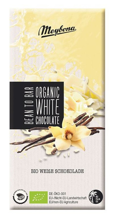 Cioccolato bianco biologico 100 g – Meybona