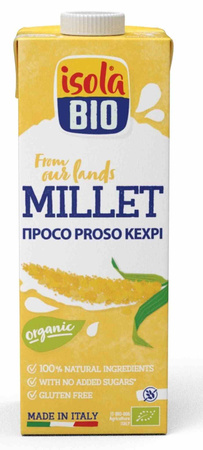 Bevanda di miglio senza glutine bio 1 l