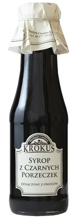 Sciroppo di ribes nero senza glutine 375 g (300 ml) - krokus