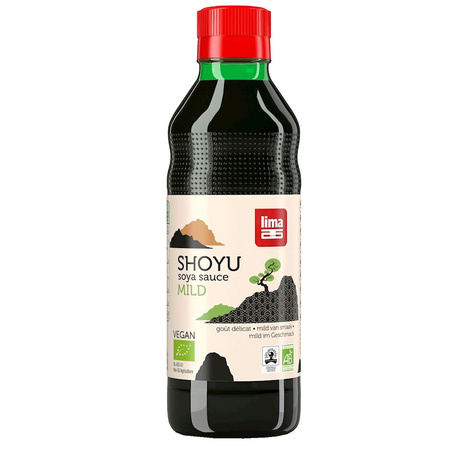 Salsa di soia shoyu delicata biologica 250 ml – Lima
