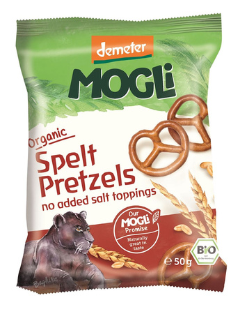 Mini Pretzel di farro Demeter Biologico 50 g – Mogli