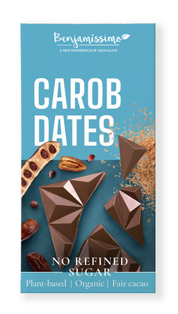 Cacao carruba - datteri senza glutine bio 60 g - BENJAMISSIMO